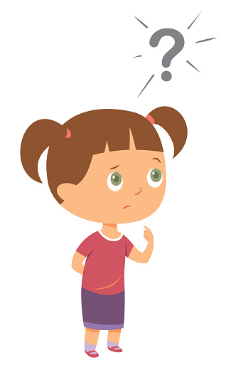 Free download of confused girl cartoon vector graphics and illustrations,  page 15