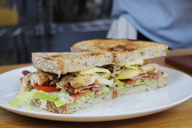 istock Chicken and Bacon Club Sandwich 1278749143