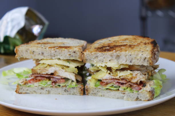 istock Chicken and Bacon Club Sandwich 1278749147