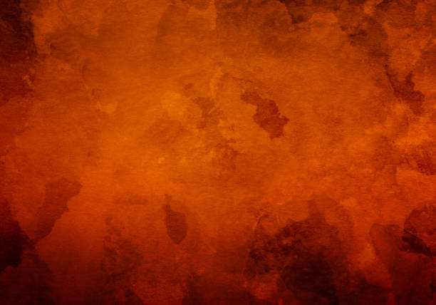 istock Halloween orange gradient watercolor background 1278749472