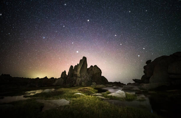 istock Starry night sky over Snowy Mountains Australia 1278758791