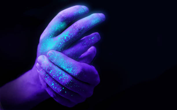 istock Washing Hands in Ultra Violet Light 1278759102