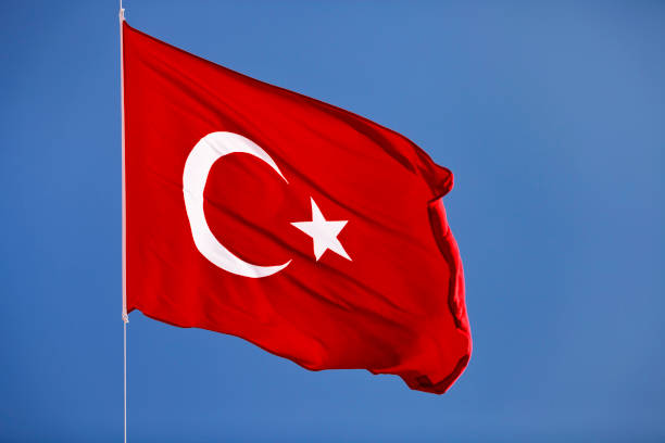 Turkey - Hanging Turkish national flag