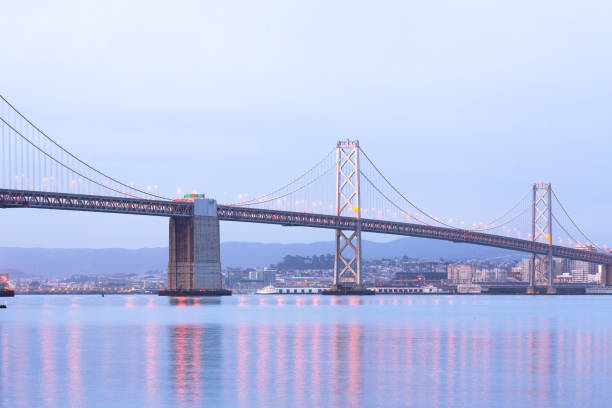 istock San francisco-oakland bay bridge at dawn, San Francisco 1278763739
