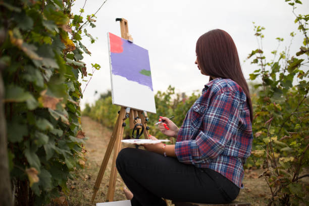 istock Using nature as inspiration for my art 1278764283