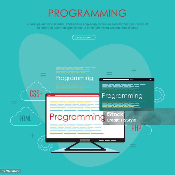 Website App Design Development Technology Software Code Programming Ui ...