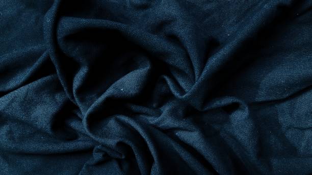istock Background texture of black cotton 1278764739