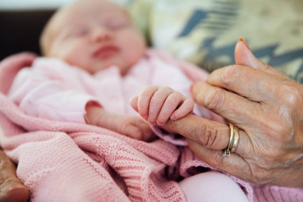 istock Holding Great Grandmothers Finger 1278765820