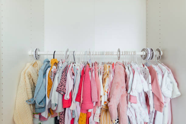 istock Clothes in the Closet 1278766011