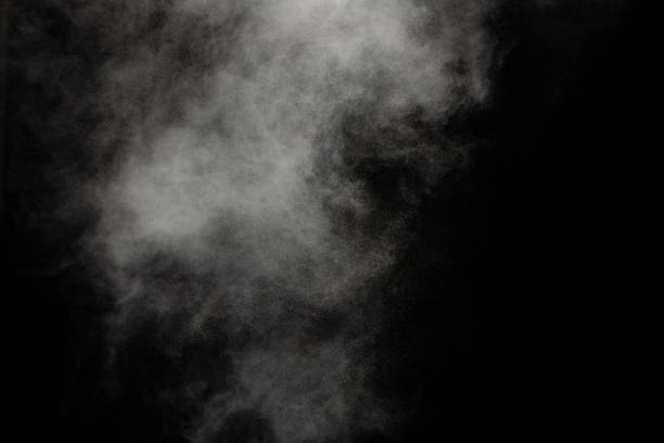istock White powder explosion cloud against black background.White dust particles splash. 1278767428