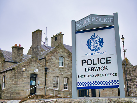 The Shetland Area Office / Lerwick Police Station, part of Police Scotland.