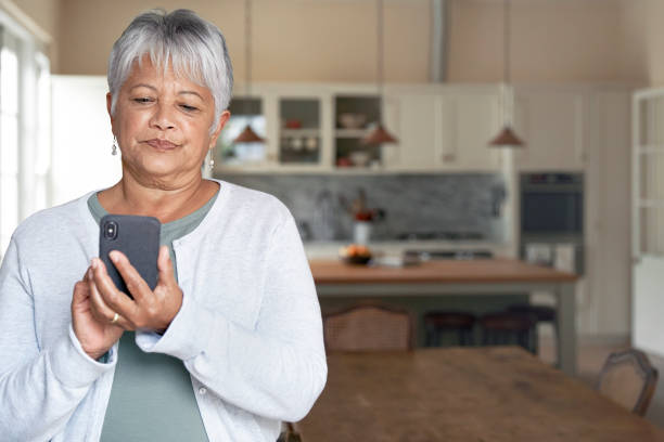 istock Frustrated and irritated senior woman using her smartphone. 1278776861