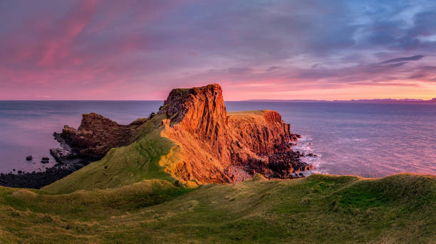istock Brothers Point on the Scottish coast at sunrise 1278780712