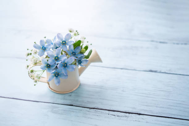 istock Bouquet of blue flowers 1278783521