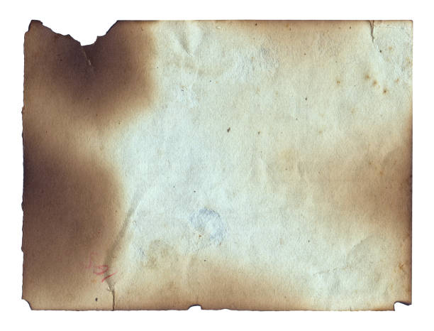 istock Old vintage texture retro paper with burned edges, stains and scratches background 1278787706