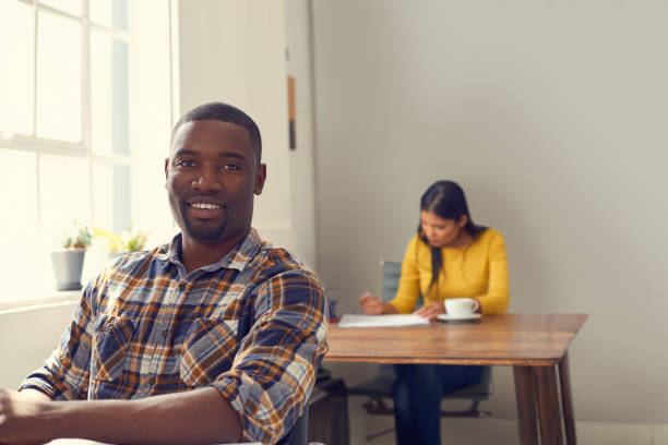 istock Small office but big on productivity 1278789214