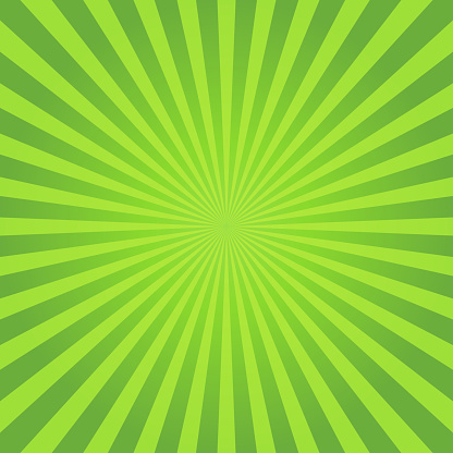 Green striped vintage background, vector illustration