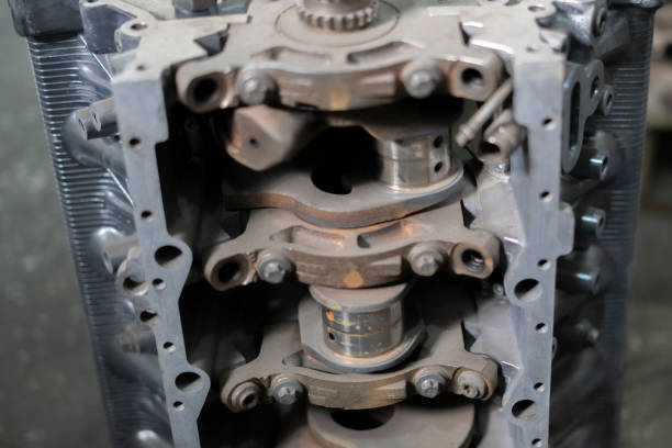 istock close up abstract car engine motor, disassembled auto detail, fix problems in service 1278793798