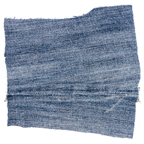 istock Piece of light blue jeans fabric 1278795690