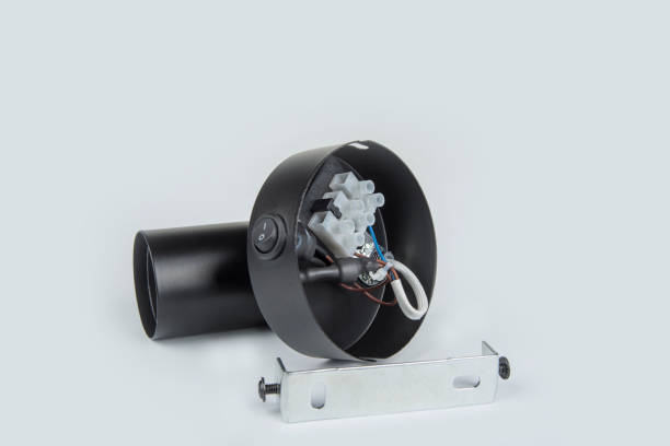 istock New lamp prepare for electrical wiring with switch on and off 1278797289