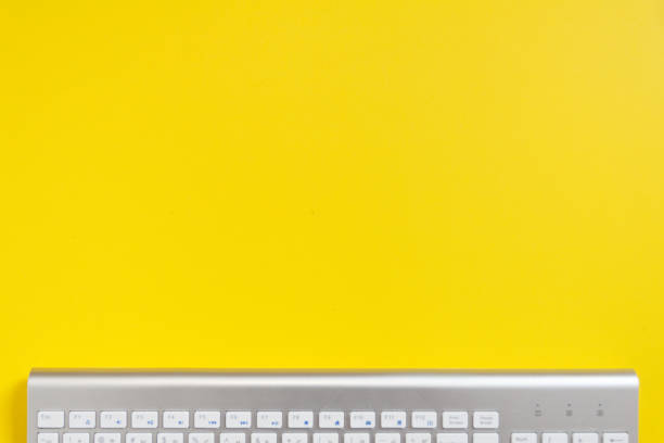 istock Mock-up online sales day with yellow paper background 1278802738