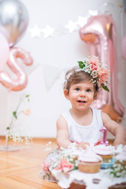 istock Baby you are one! 1278803907