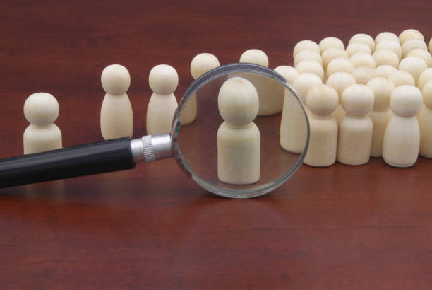 istock Hire personnel and check people skill concept. 1278808413