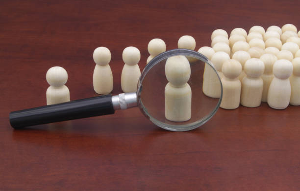 istock Hire personnel and check people skill concept. 1278808551