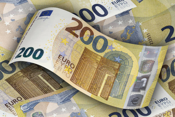istock New banknote of two hundred Euro close up 1278812521