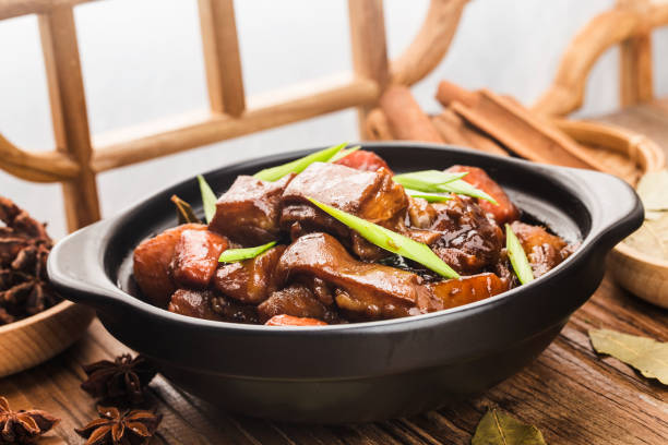 istock Chinese cuisine: a plate of braised lamb 1278814342
