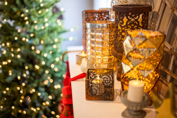 istock Christmas Decorations in Craftsman Bungalow House 1278817430