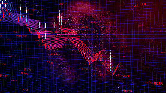 Recession, Coronavirus, Stock Market and Exchange, 4K Resolution, Collapsing