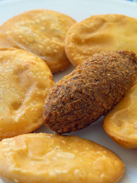 istock Fried Dominican pastelito and kipe 1278825347