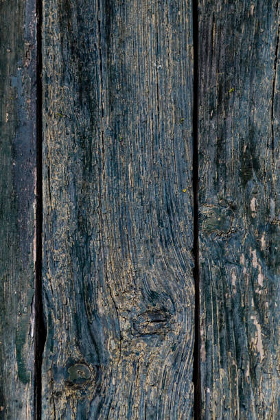 istock Blue wooden background. Dark wood panel texture 1278829356