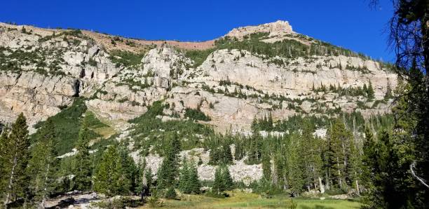 istock Sunlit Cliffs of Mt. Marsell, Uinta National Forest, Utah 1278830898