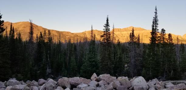 istock Sunset Lit Cliffs of Mt. Marsell, Uinta National Forest, Utah 1278830950