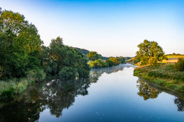 The Teviot At Dawn, Scotland