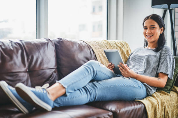 istock Home is the place for sofa surfing in complete leisure 1278836131