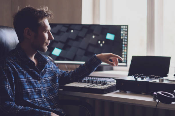 istock young male sound engineer working on a new music project in the studio 1278844654