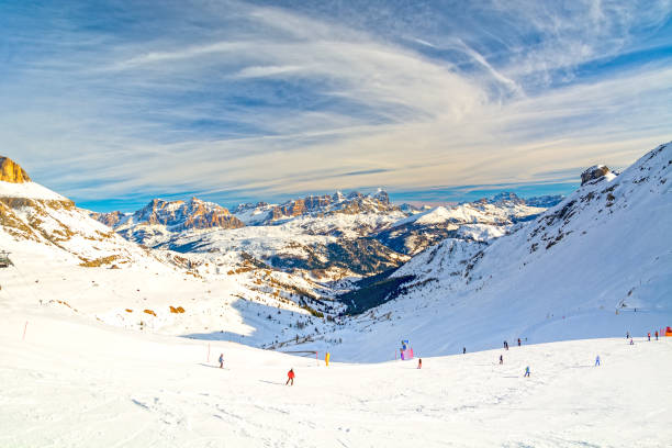 istock Dolomites in winter, Italian Alps, Italy 1278845810