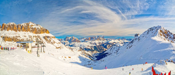 istock Dolomites in winter, Italian Alps, Italy 1278845826