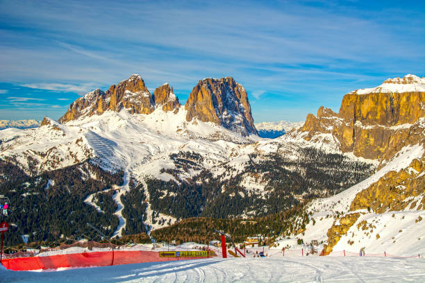 istock Dolomites in winter, Italian Alps, Italy 1278845828