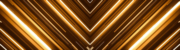 istock Lots of digital glowing diagonal lines with different lengths and thicknesses and small particles. Abstract structure. Ultra wide creative background with dark and luminous elements. 3d rendering 1278862478