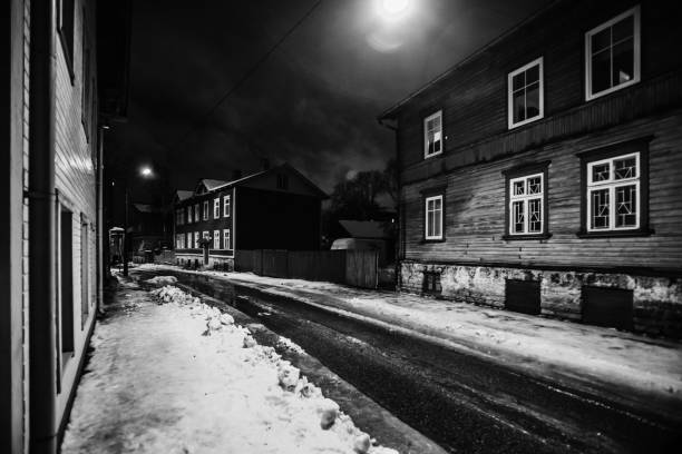 istock Night in town - Tallinn, Estonia 1278863386