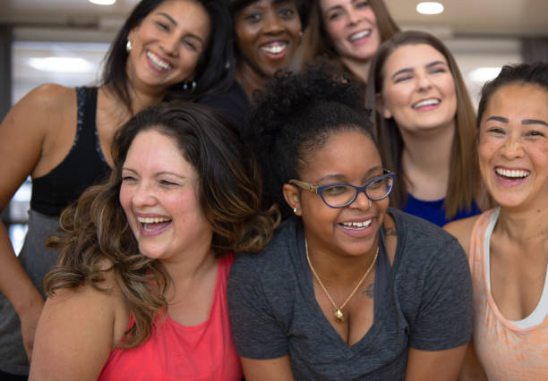 istock Diverse group of beautiful and positive women 1278877286
