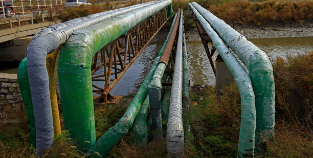 istock Pipeline of oil fields 1278885917