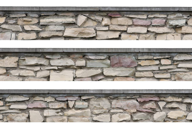 Stone fence panorama, panoramic stonewall, isolated limestone dolomite calcium carbonate hard sedimentary slate slab rock texture, seamless stickable lined textured natural narrow brick wall, beige, grey, yellow, reddish, gray, red panorama de la valla de piedra, muro de piedra panorámico, carbonato de calcio dolomita aislado textura de roca de losa sedimentaria dura, pared de ladrillo natural natural con textura pegable sin costuras, beige, gris, amarillo, rojizo, gris, rojo
