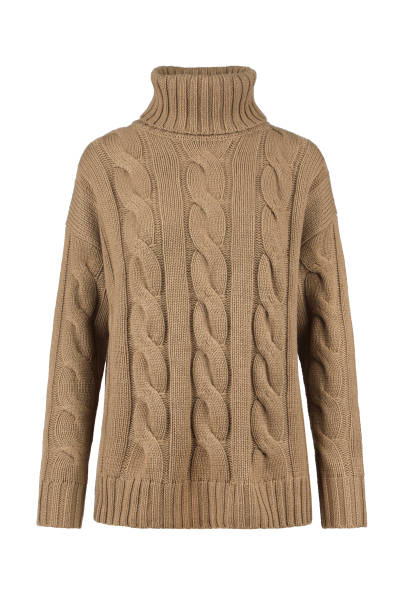 istock Brown long sleeved sweater mockup 1278890315