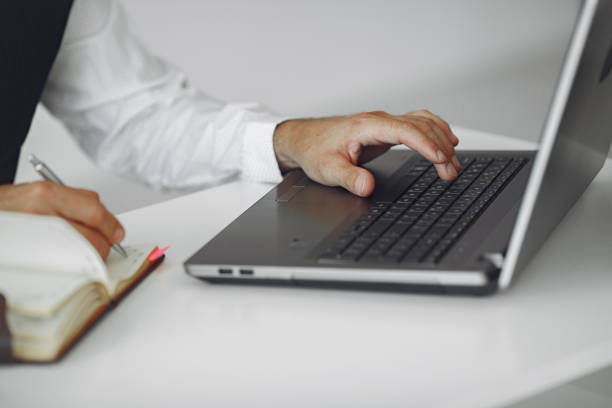 istock Handsome pensive mature businessman in the office 1278897287