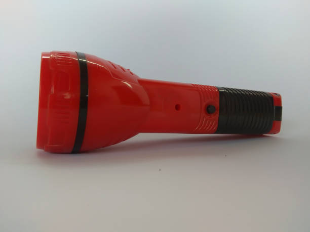 istock Close-up of red flashlight 1278916751